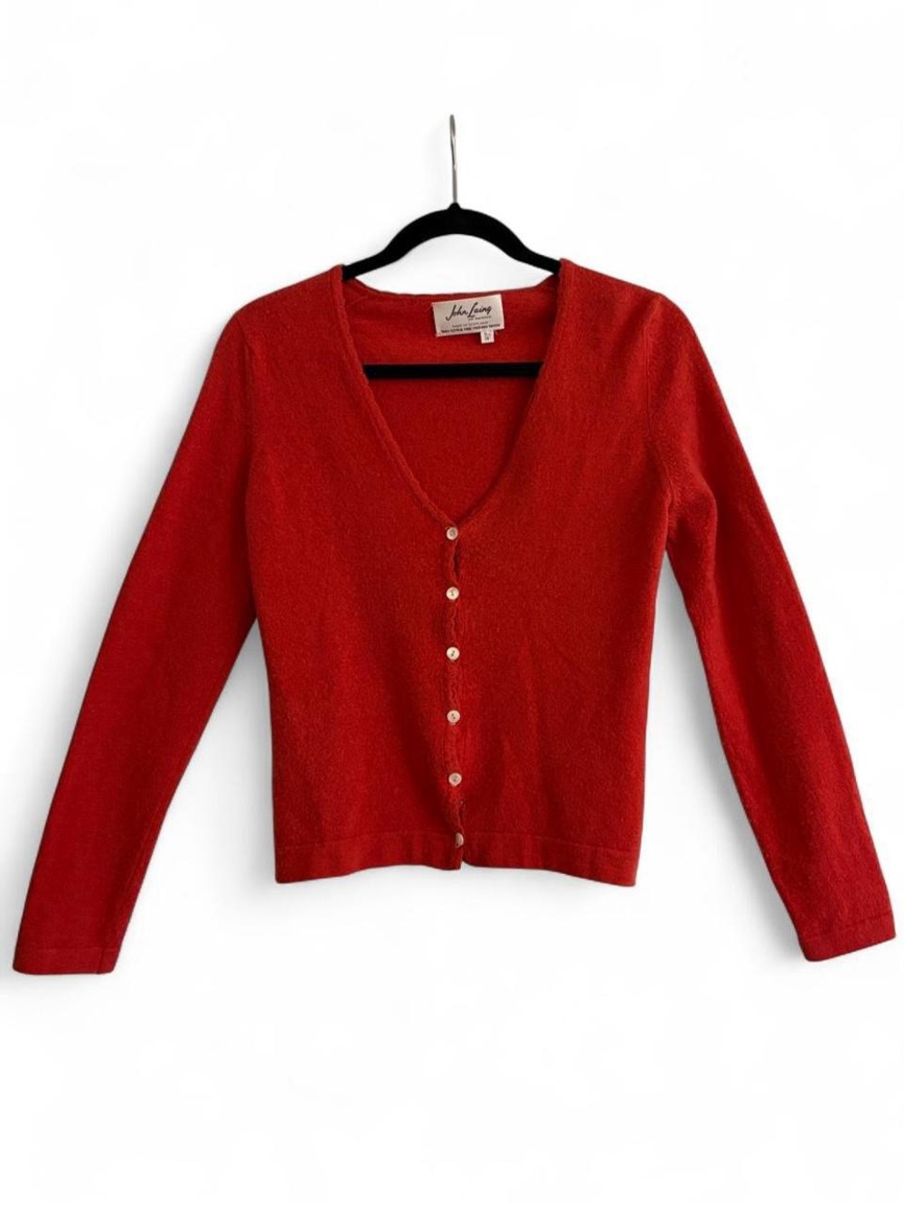 John Laing made in Scotland merino wool sweater